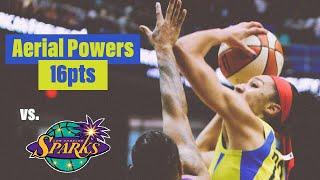 AERIAL POWERS HAD 16PTS IN THE BLOWOUT WIN AGAINST THE LA SPARKS - 6.22.18