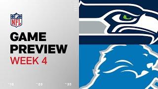 Seattle Seahawks vs. Detroit Lions | 2024 Week 4 Game Preview