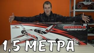 Самолет 1,5 метра на 8S Lipo .... Cobra Sport Jet