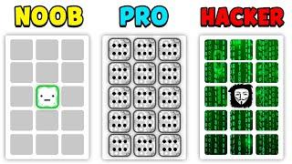 NOOB vs PRO vs HACKER - Random Dice: PvP Defense