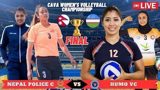 NEPAL POLICE CLUB VS HUMO VC FINAL | WOMEN'S VOLLEYBALL CLUB CHAMPIONSHIP 2024 FINAL LIVE HD