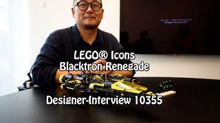 Designer-Interview LEGO Blacktron Renegade (Icons Set 10355) – Englisch