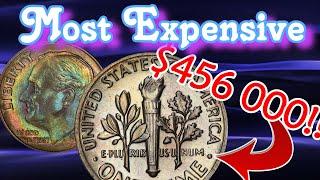 Top 10 Most Expensive Roosevelt Dime Coins Ever Sold