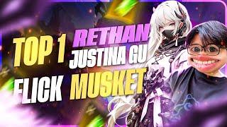 TOP 1 FLICK MUSKET NHANH NHẤT THẾ GIỚI !!! | 24 KILL 42K DMG Justina Gu Việt Nam Game Play