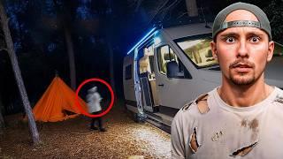 VAN LIFE INSIDE TERRIFYING FOREST GONE WRONG (STALKED AGAIN)