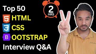 TOP 50 HTML CSS Bootstrap Interview Questions and Answers