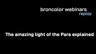 Webinar: The amazing light of the broncolor Para explained