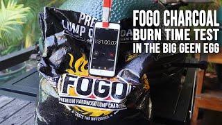 How Long Does FOGO Charcoal Last in the Big Green Egg