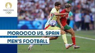  Morocco vs. Spain  | Men's Football Semi-Final | #Paris2024 Highlights