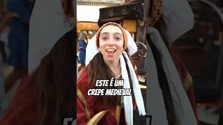 ESTE É UM CREPE MEDIEVAL #curiosidades #comida #shorts