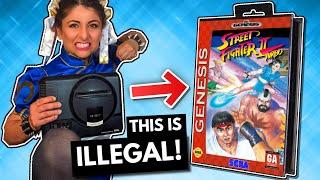 The ILLEGAL Street Fighter Games... For Sega Genesis !