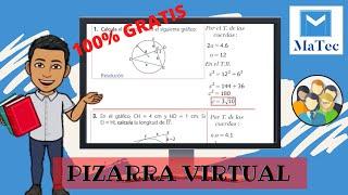 La mejor pizarra virtual!‍‍ Gratis! Tutorial completo!‍‍