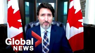 Coronavirus: Trudeau tells UN conference that pandemic provided "opportunity for a reset"