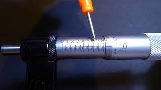 How to Read a Micrometer