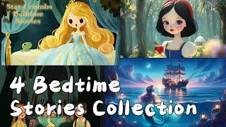 4 Bedtime Stories Collection | Soothing Bedtime Stories for kids | World Folktales Series