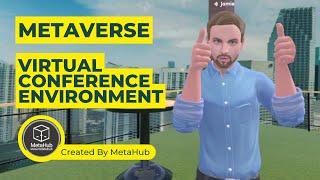 Metaverse Conference Environment | Virtual Environment | Designed By MetaHub