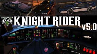 GTA 5 Knight Rider Mod v5.0 - Introducing KARR (KITT's evil prototype)