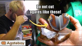 How not to cut agates! Don't make these mistakes 