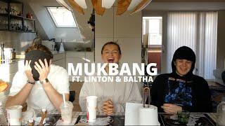 Snusk och skrattanfall. MUKBANG ft Baltha & Linton