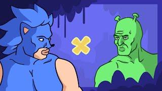 Shrek x Sonic: disastrous results