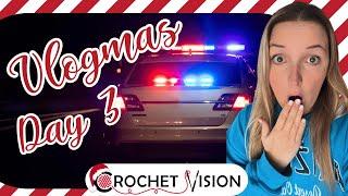 Bar Fights, Craft Show and Yarn Haul Oh My | Crochet Vision Vlogmas Day 3