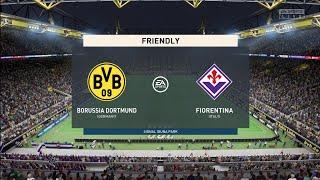 FIFA 23 | Borussia Dortmund vs Fiorentina - Club Friendly | Gameplay