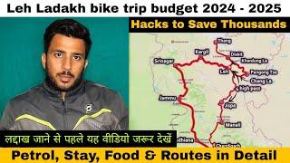 Leh Ladakh Bike Trip Budget And Hacks to Save You THOUSANDS in 2024-2025