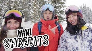 2 Girls, 2 Snowboards, One Challenge - Who Will Win? | Mini Shredits S2 E3