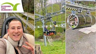 Kuriose Achterbahnen in Tahle! // Seilbahn Erlebniswelt Thale // Vlog