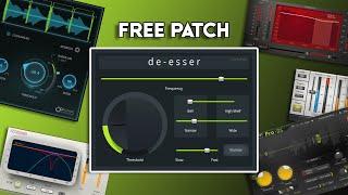 I've created a DE-ESSER in PATCHER [FREE DOWNLOAD]