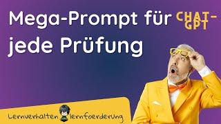 Top-Noten mit ChatGPT  der beste Prompt für deine Prüfung