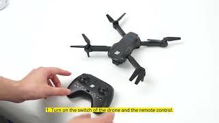 [BEZGAR BD101] Instruction 01: How to pair the remote with the drone?