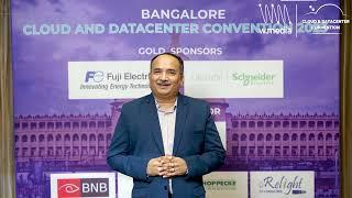 Mr  Sandeep Dandekar from NTT Global Data Centers and Cloud Infrastructure, India