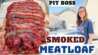 SMOKED MEATLOAF | On the Pit Boss Navigator | Pellet Grill Meatloaf Recipe