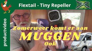 158-24 #Muggen, geen last van muggen meer bij de #camper, #caravan of thuis