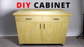 Easy DIY Plywood Cabinet - Make it Yourself! | Woodworking