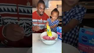 Just a dad and his #girl  #twins #family #familyvlog #parenting #dessert #yummy #funny #father