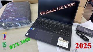 Asus Vivobook 16X K3605 Core i5-12500H Review and Unboxing | RTX 3050 | Best Graphic Design laptop