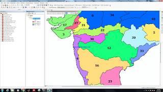 Create shape file of a River basin using image file in ArcGIS