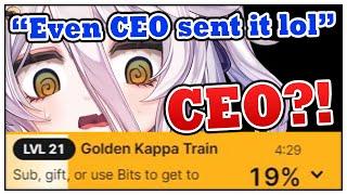 Henya panics at VShojo CEO sending her gift while Golden Kappa Train...