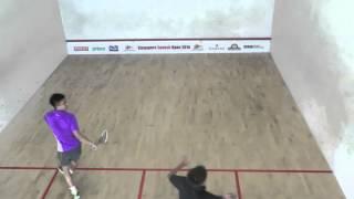 Old Chang Kee Singapore Squash Open U19 Chua Man Chin (Sin) vs Ryan Pasqual (Mal)