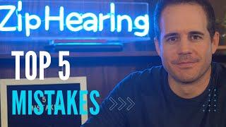 Top 5 Mistakes When Buying Hearing Aids