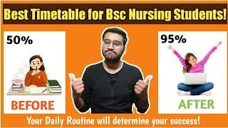 Bsc Nursing | Best Timetable for Nursing Students to study whole syllabus & succed - Ashish Gaikwad