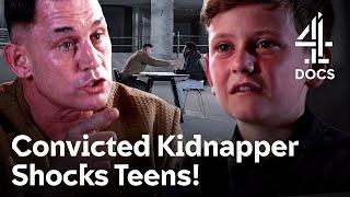 Ex-prisoner gives teens a TERRIFYING taste of prison life | Teens On Cons | Channel 4