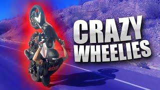 Sport Bike Wheelie Compilation! [Motovlog 246]