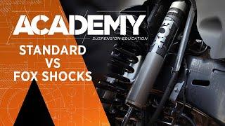 Standard vs FOX Jeep Shocks » ACADEMY | FOX