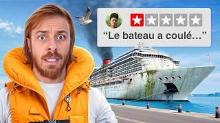 Je teste une croisière notée 1 étoile