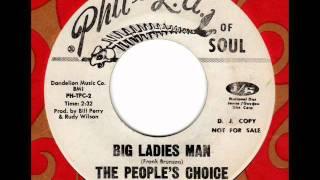 PEOPLE'S CHOICE  Big Ladies Man  Rare Soul Promo