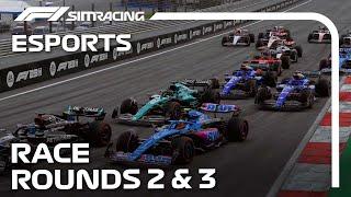 Race I F1 Sim Racing World Championship 2023/2024 I Round 2 & 3 I Jeddah & Spielberg