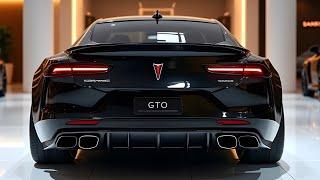 Pontiac GTO 2025: The Comeback of an American Legend